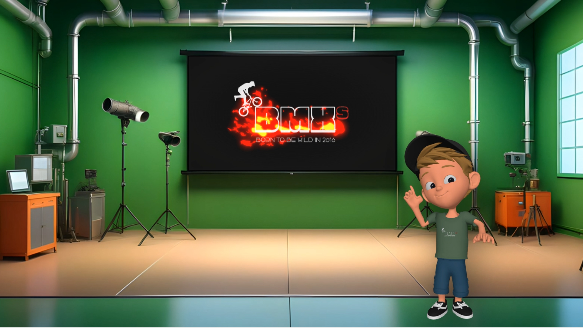 Marcell Firan és a BMXs csatorna